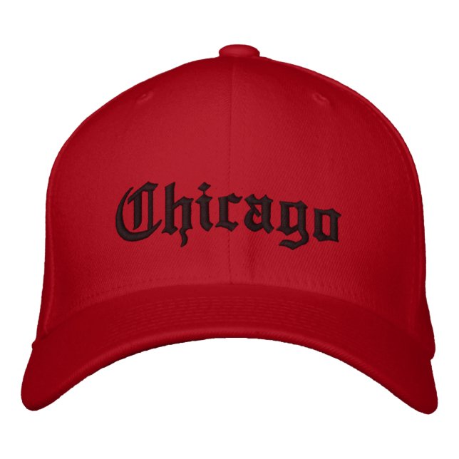 Chicago Embroidered Hat (Front)