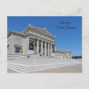 Chicago Field Museum Postcard