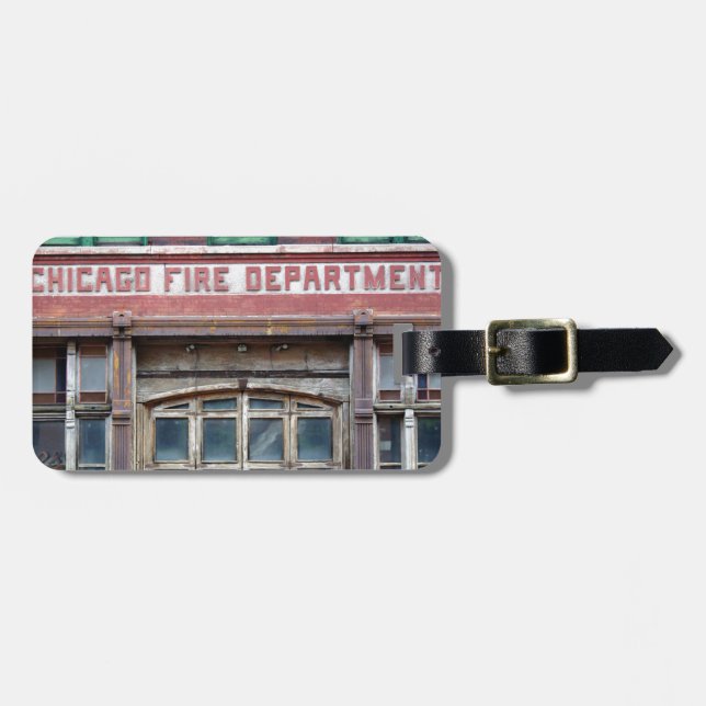 Chicago Fire Station Luggage Tag (Front Horizontal)