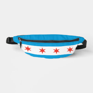 Chicago Flag Fanny Pack