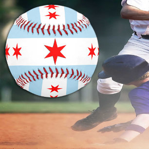 Chicago Flag, Illinois sports / Baseball Balls