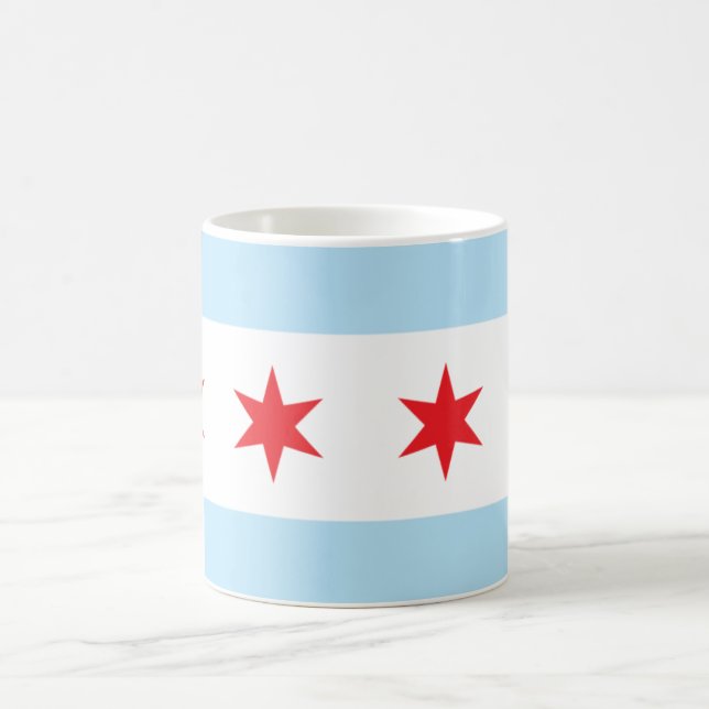 Chicago Flag Mug (Center)
