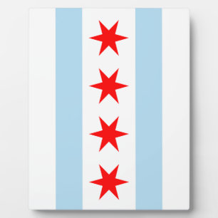 Chicago Flag Plaque