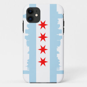 Chicago Flag Skyline Case-Mate iPhone 5 11 Case