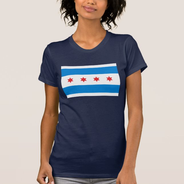Chicago Flag T-shirt (Front)