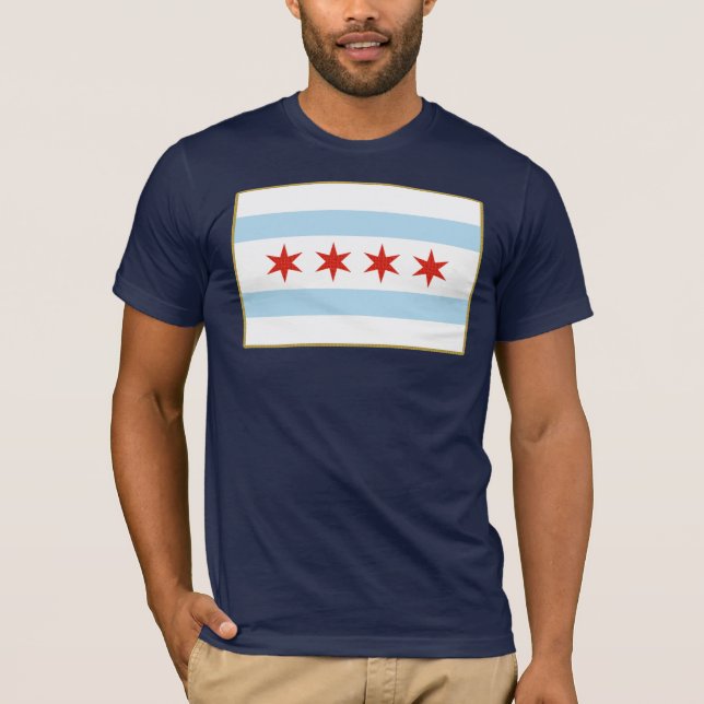 Chicago Flag T-Shirt (Front)