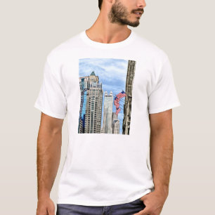Chicago - Flags Along Michigan Avenue T-Shirt