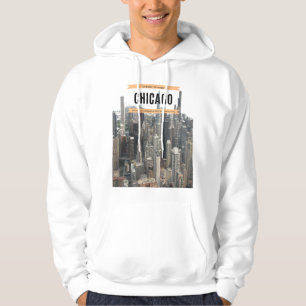 Chicago From Abov Hoodie