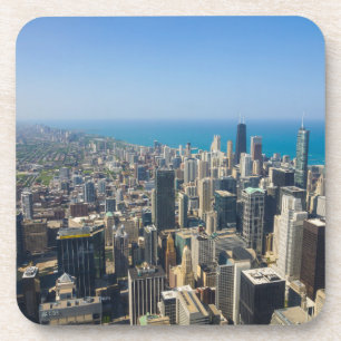 Chicago From Above Coaster
