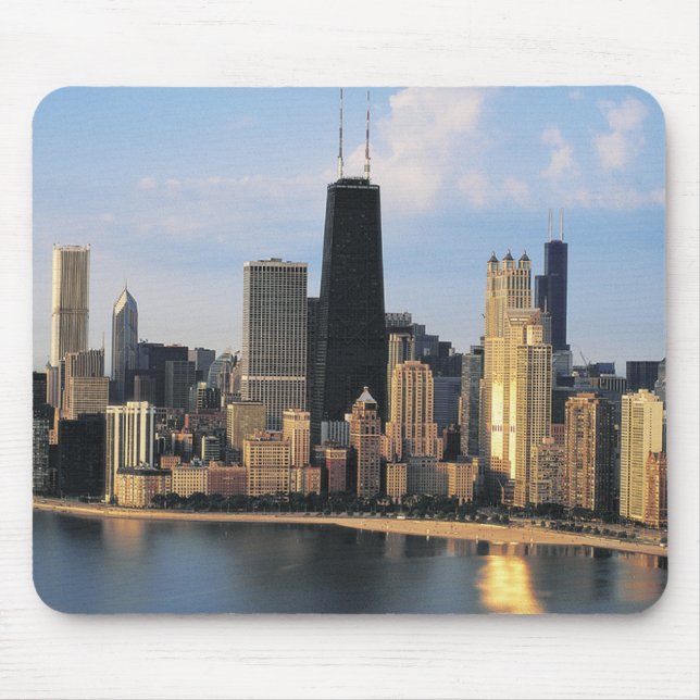 Chicago from Lake Shore Drive Mouse Pad (Front)