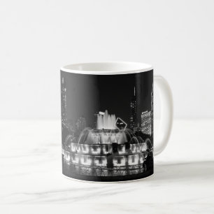 Chicago Grant Park Grayscale Coffee Mug