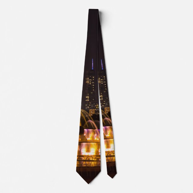 Chicago Grant Park Neck Tie (Front)