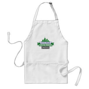 Chicago Green Ribbon Taxi Logo - Fan Art Standard Apron