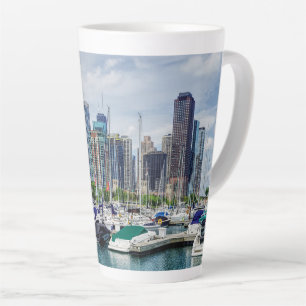 Chicago Harbour Latte Mug