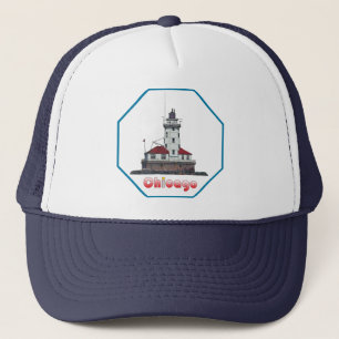 Chicago Harbour Light Trucker Hat