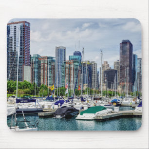 Chicago Harbour Mouse Pad