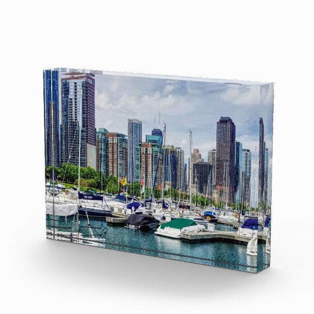 Chicago Harbour Photo Block (Right)