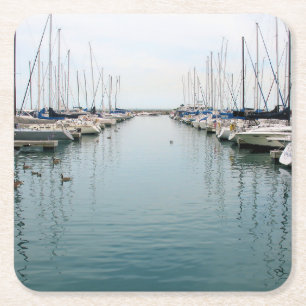 Chicago Harbour - Sailboat - Coasters