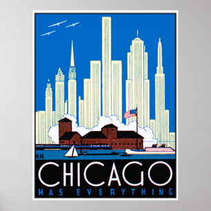 Chicago Has Everything Poster