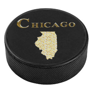 CHICAGO HOCKEY PUCK