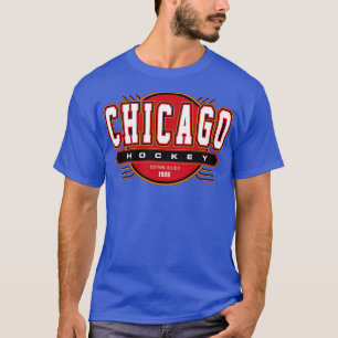 Chicago Hockey Retro Vintage Blackhawks Inspired 9 T-Shirt