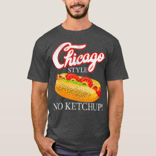 Chicago Hot Dog Summer Style 4th Of July No Gift T-Shirt