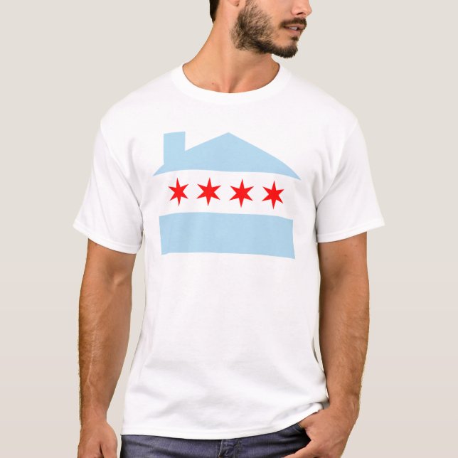 Chicago House Flag T-Shirt (Front)