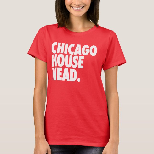Chicago House Head (Women) T-Shirt (Front)