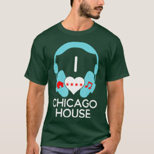 Chicago House Music - Headphones T-Shirt