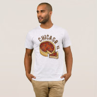 Chicago IL Illinois Deep Dish Pepperoni Pizza Food