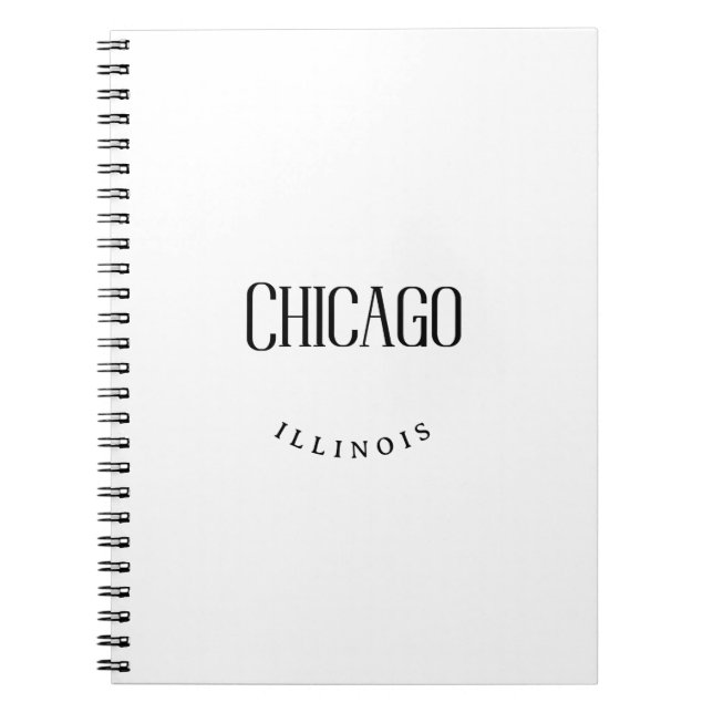 Chicago IL Notebook (Front)