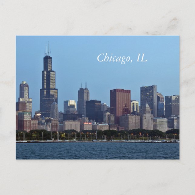 Chicago, IL Postcard (Front)