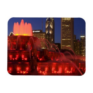 Chicago, Illinois, Buckingham Fountain Magnet