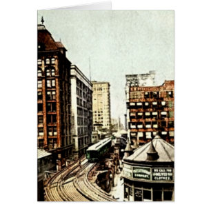 Chicago, Illinois Chicago Loop at Van Buren