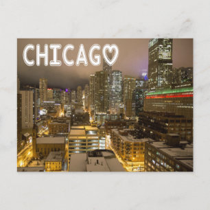Chicago Illinois ( IL ) United States, America USA Postcard