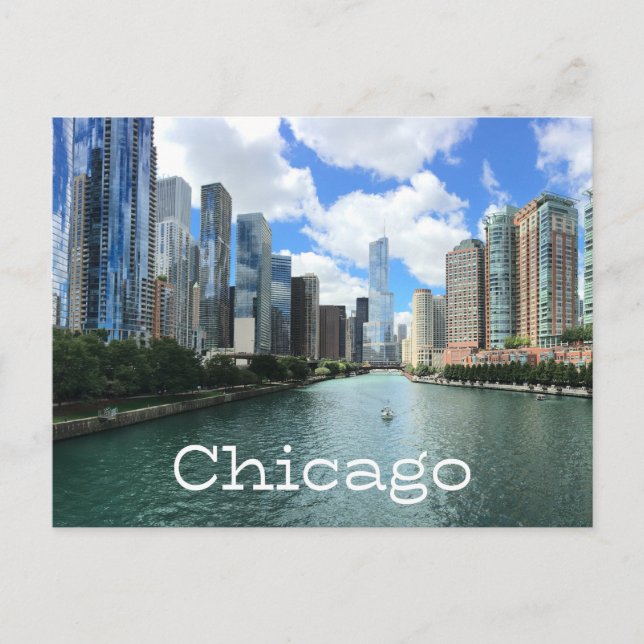 Chicago Illinois ( IL ) United States, America USA Postcard (Front)