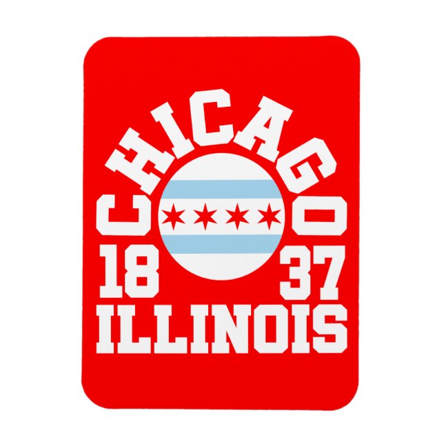 Chicago,Illinois Magnet (Vertical)