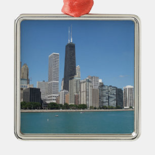 Chicago, Illinois Metal Tree Decoration