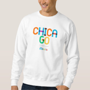 Chicago Illinois Mid Century, Pop Art, Sweatshirt
