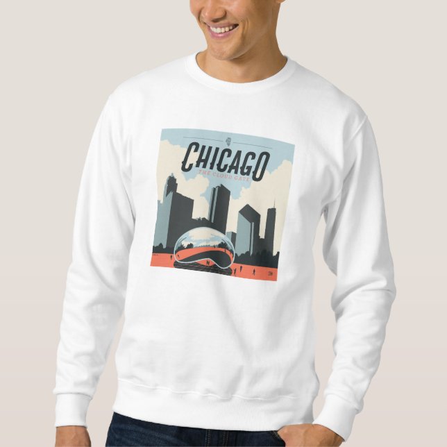Chicago, Illinois | Millennium Park Sweatshirt (Front)