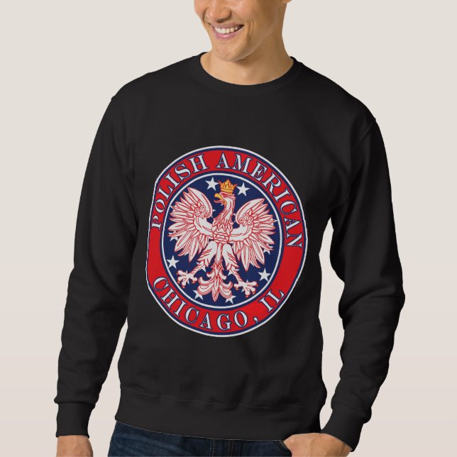 Chicago Illinois Polish Sweatshirt (Front)