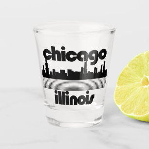 Chicago,Illinois Shot Glass