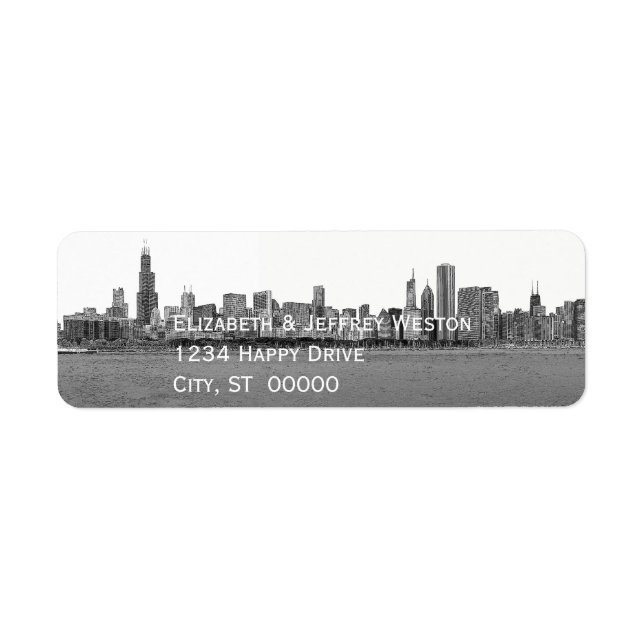 Chicago Illinois Skyline (Front)
