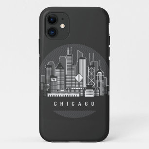 Chicago Illinois Skyline Case-Mate iPhone Case