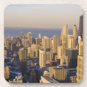 Chicago, Illinois, Skyline from the Sears Tower Coaster