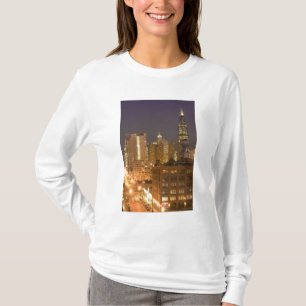 Chicago, Illinois, Skyline from West Loop at T-Shirt