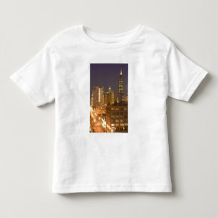 Chicago, Illinois, Skyline from West Loop at Toddler T-Shirt