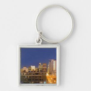 Chicago, Illinois, skyline shot from West Loop Key Ring