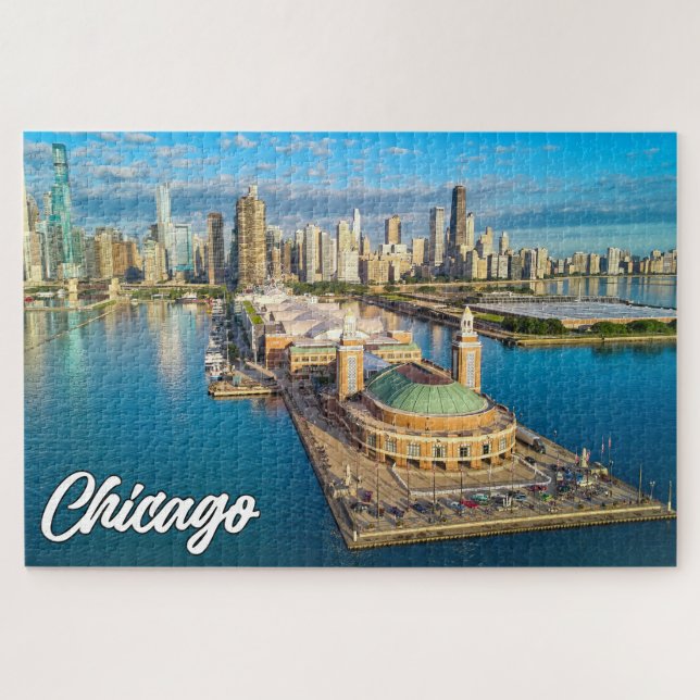 Chicago, Illinois, United States Jigsaw Puzzle (Horizontal)
