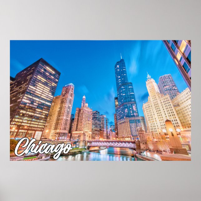 Chicago, Illinois, United States Poster (Front)
